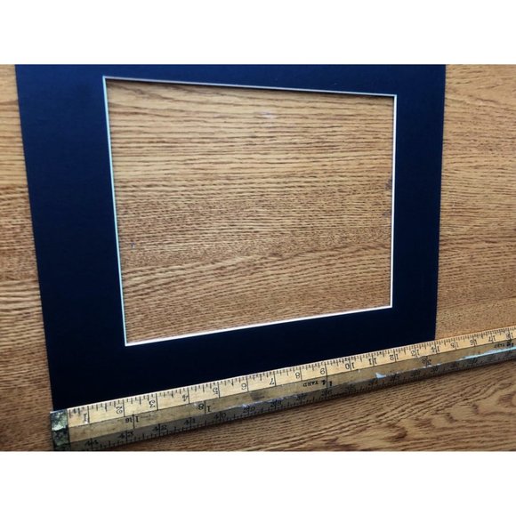 10 New 11x14 inch Black Mats and Protective Sleeves - Picture 6 of 8